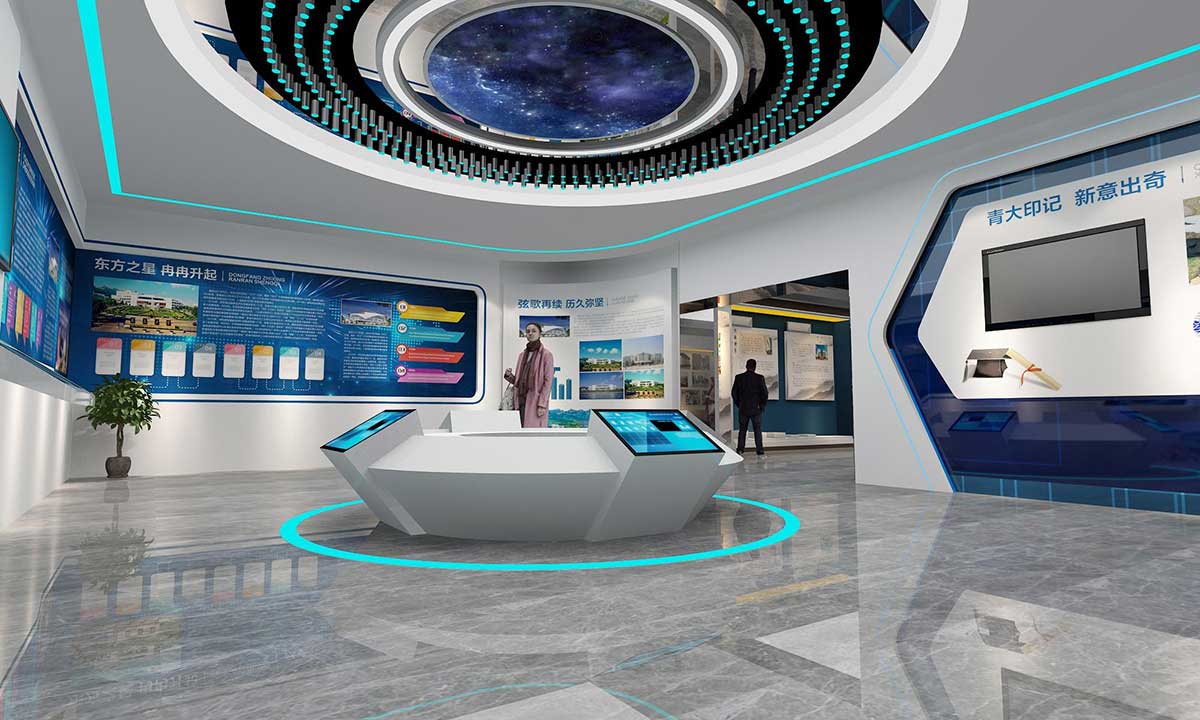 如何设计党建展厅的文化墙(1) 党建展馆